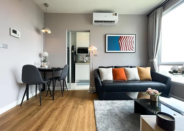 Prime Sukhumvit 1 Bedroom - Fast Wifi - Bts Udomsuk * Bangkok