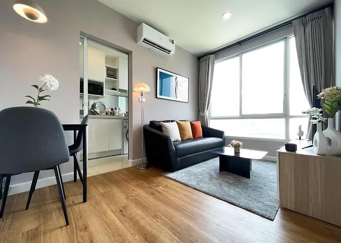 Prime Sukhumvit 1 Bedroom - Fast Wifi - Bts Udomsuk Apartment