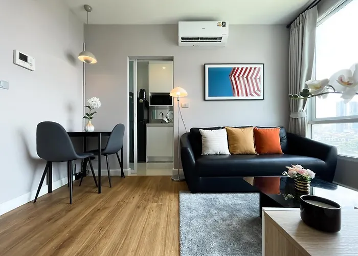 Apartment Prime Sukhumvit 1 Bedroom - Fast Wifi - Bts Udomsuk