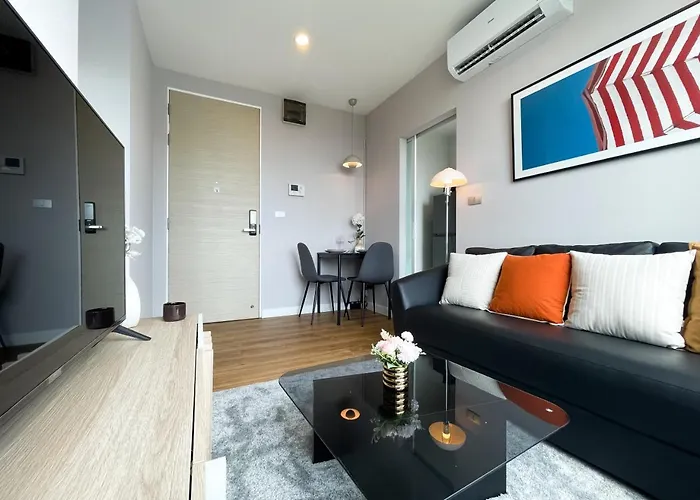 Prime Sukhumvit 1 Bedroom - Fast Wifi - Bts Udomsuk Apartment Bangkok