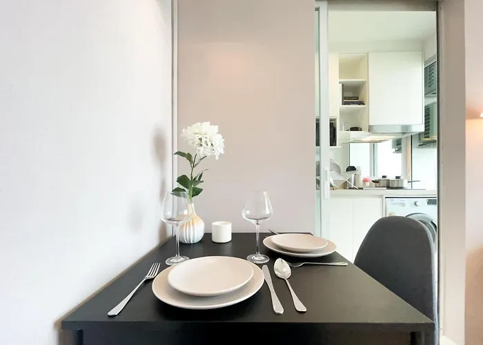 Prime Sukhumvit 1 Bedroom - Fast Wifi - Bts Udomsuk * Bangkok