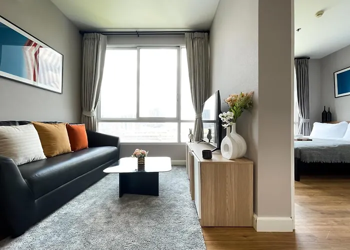Apartment Prime Sukhumvit 1 Bedroom - Fast Wifi - Bts Udomsuk Bangkok