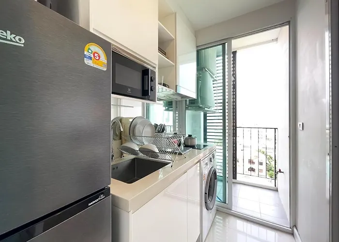 Apartment Prime Sukhumvit 1 Bedroom - Fast Wifi - Bts Udomsuk