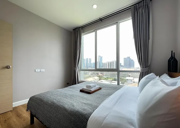 Prime Sukhumvit 1 Bedroom - Fast Wifi - Bts Udomsuk Apartment Bangkok