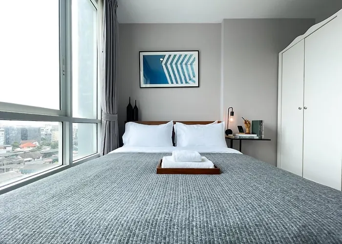 Prime Sukhumvit 1 Bedroom - Fast Wifi - Bts Udomsuk * Bangkok